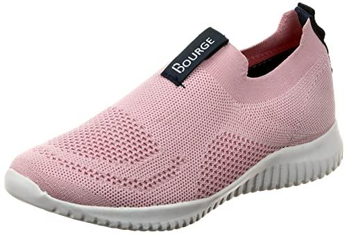 bourge women micam-z51 l.pink running shoes-7 uk (39 eu) (8 us) (micam-102-07)