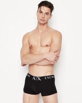 boxers with logo waistband