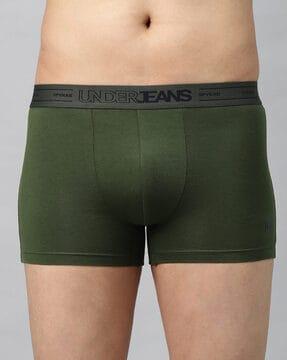 boxers with branded waistband