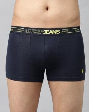 boxers with branded waistband