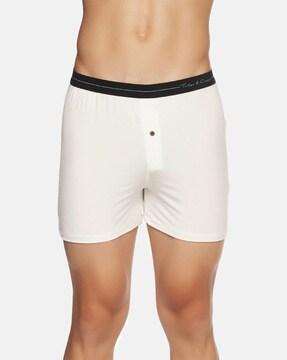 boxers with elasticated waist