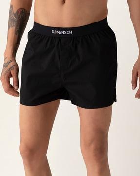 boxers with elasticated waist