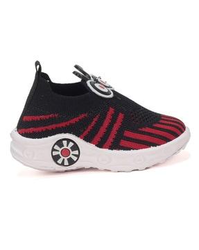 boy round-toe slip-on shoes