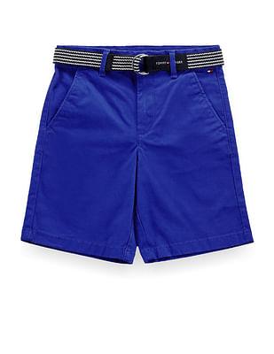 boys essential belted chino shorts