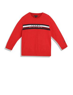 boys global stripe sweater