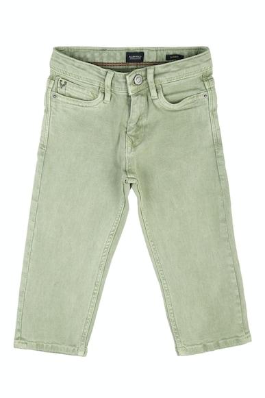 boys green slim fit jeans