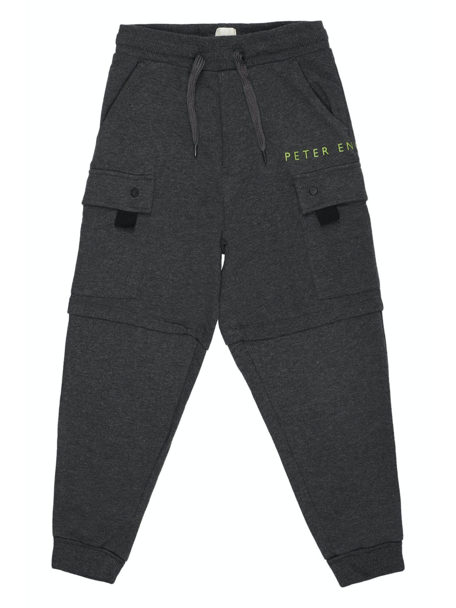 boys grey jogger pants