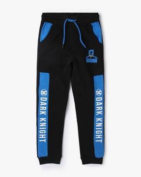 boys joggers with placement print