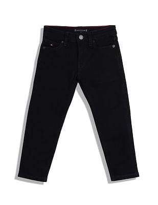 boys mid rise rinsed jeans