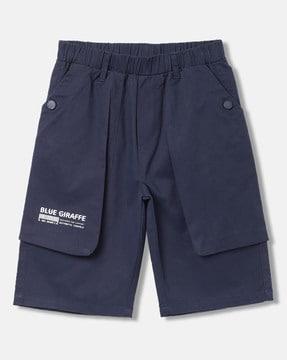 boys mid-rise regular fit shorts
