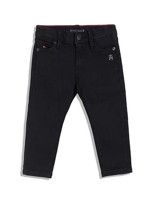boys modern straight fit rinsed jeans