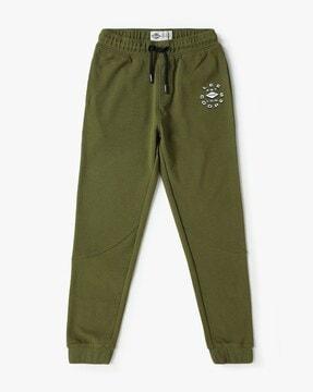 boys patterned joggers with insert pockets