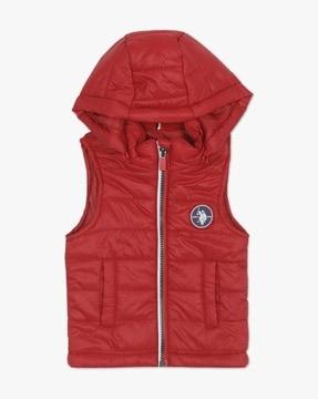 boys quilted gilet