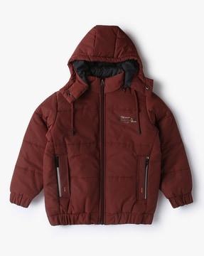 boys quilted puffer jacket