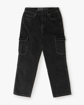 boys relaxed fit cargo jeans