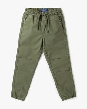 boys straight fit flat-front jogger pants