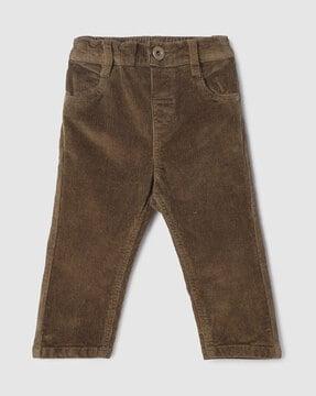 boys straight fit flat-front pants