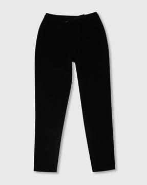 boys straight fit trousers with insert pockets