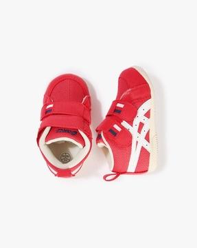 boys amulefirst ms low-top shoes with velcro fastening