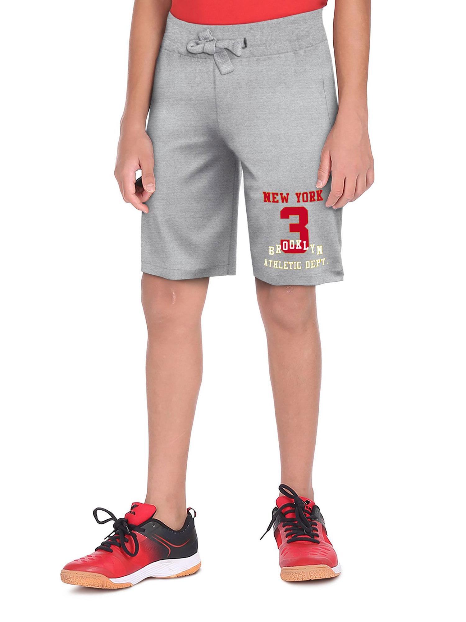 boys assorted elasticized waist shorts (pack of 3)