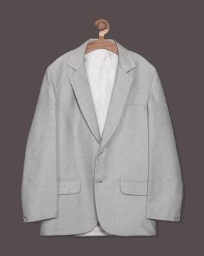 boys blazer with welt pocket