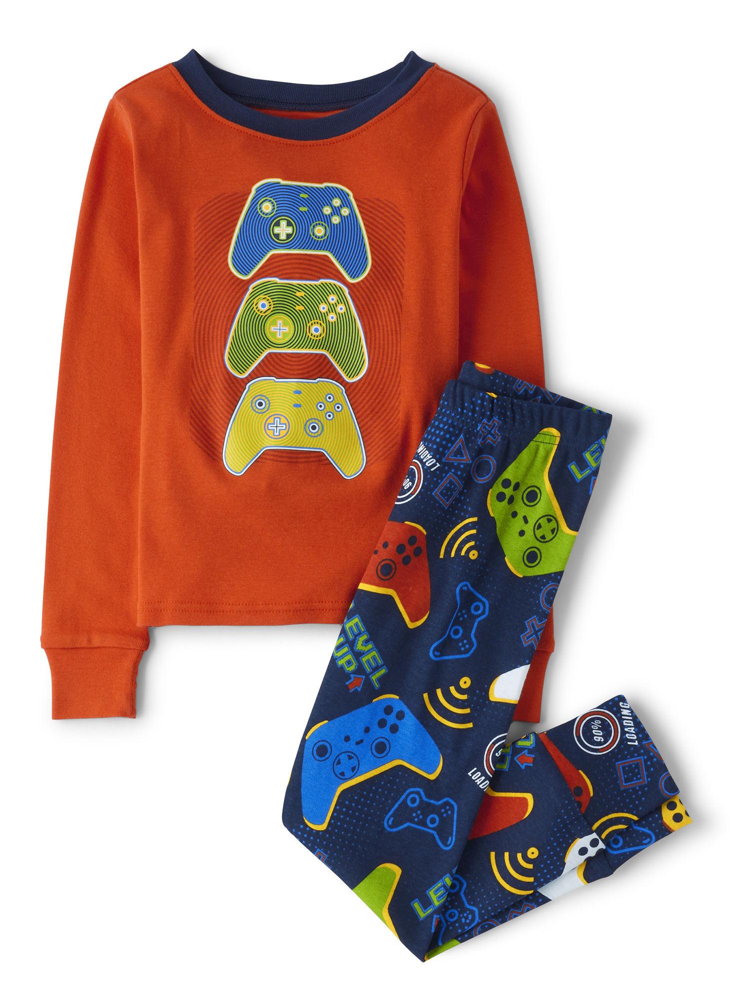 boys blue pyjama (set of 2)