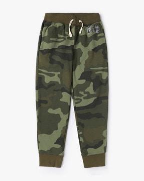 boys camouflage print joggers