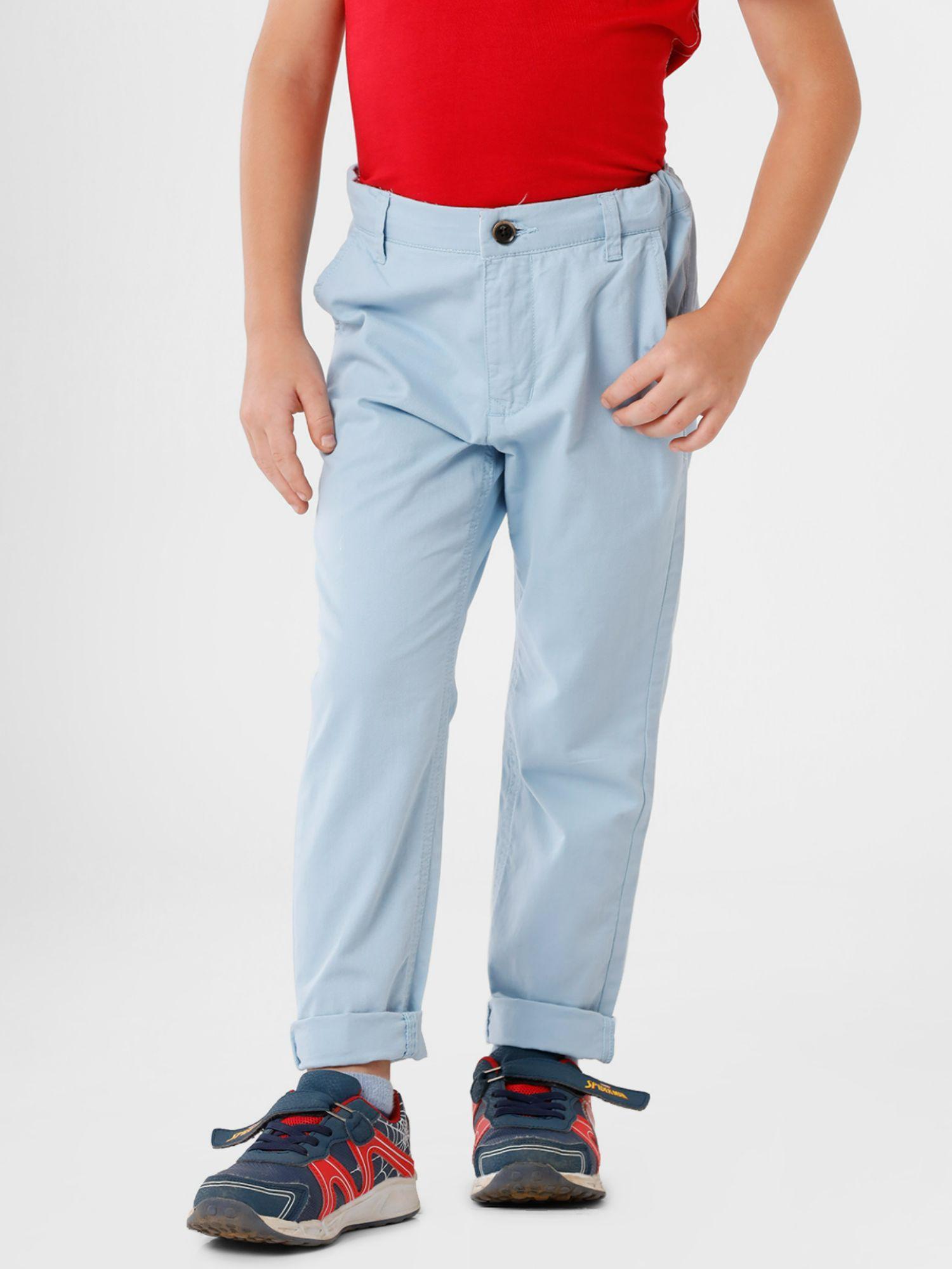 boys chinos - blue