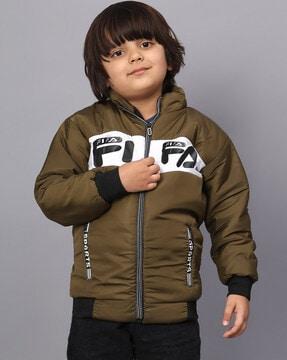 boys colourblock bomber jacket