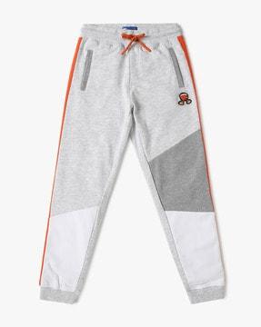 boys colourblock relaxed fit joggers