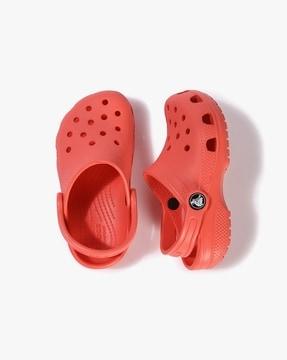 boys croslite perforated slingback clogs