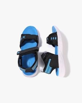 boys dual strap slip-on sandals