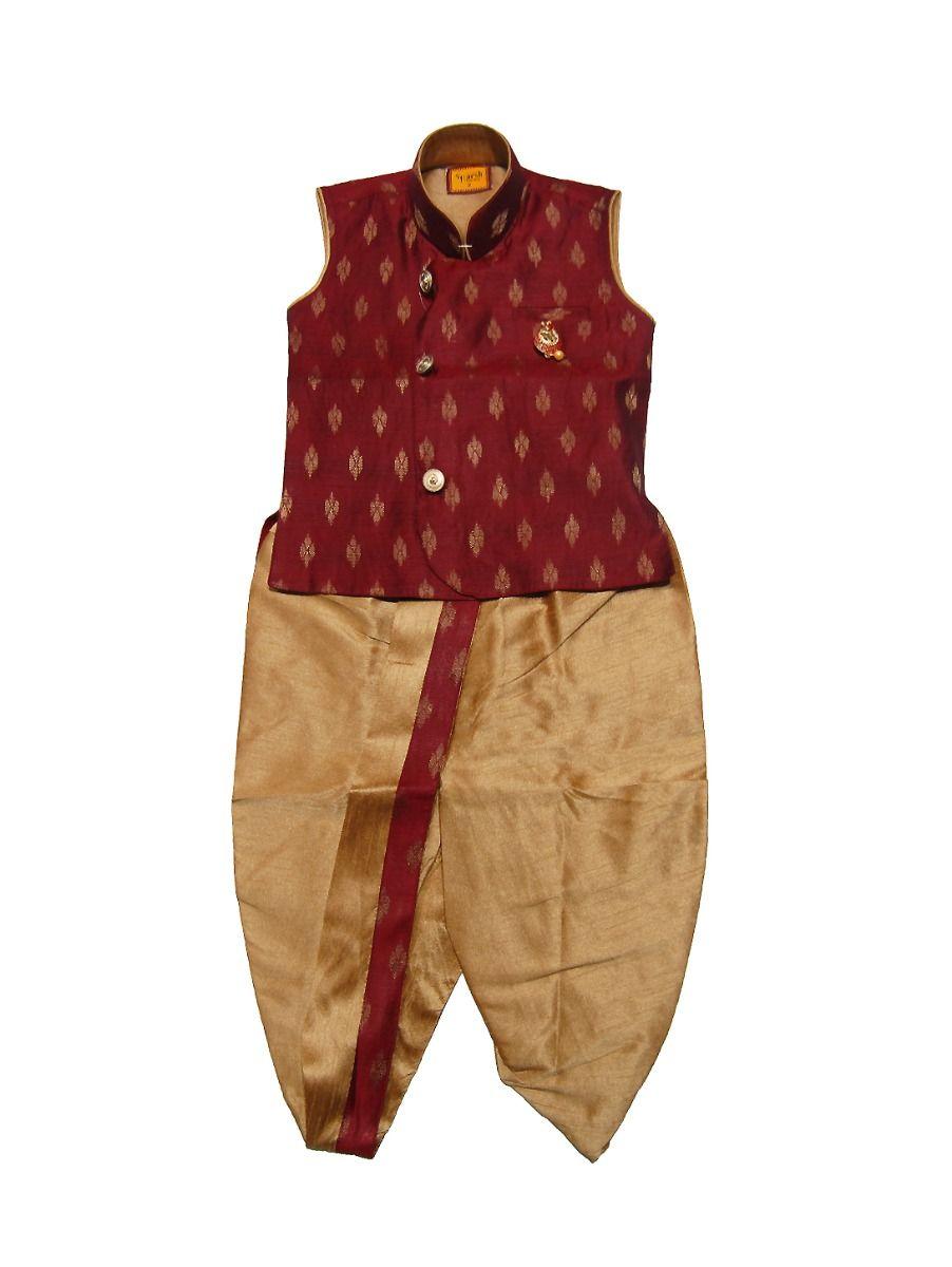 boys fancy dhoti kurta set