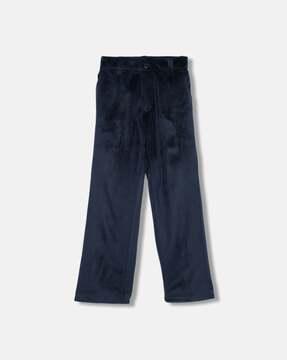 boys flat-front relaxed trousers