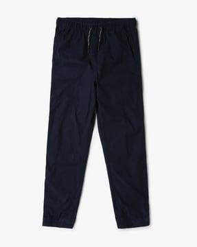boys flat-front slim fit trousers