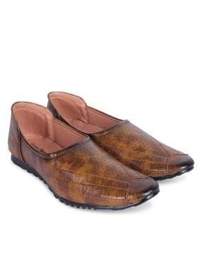 boys flat heel slip-on loafers