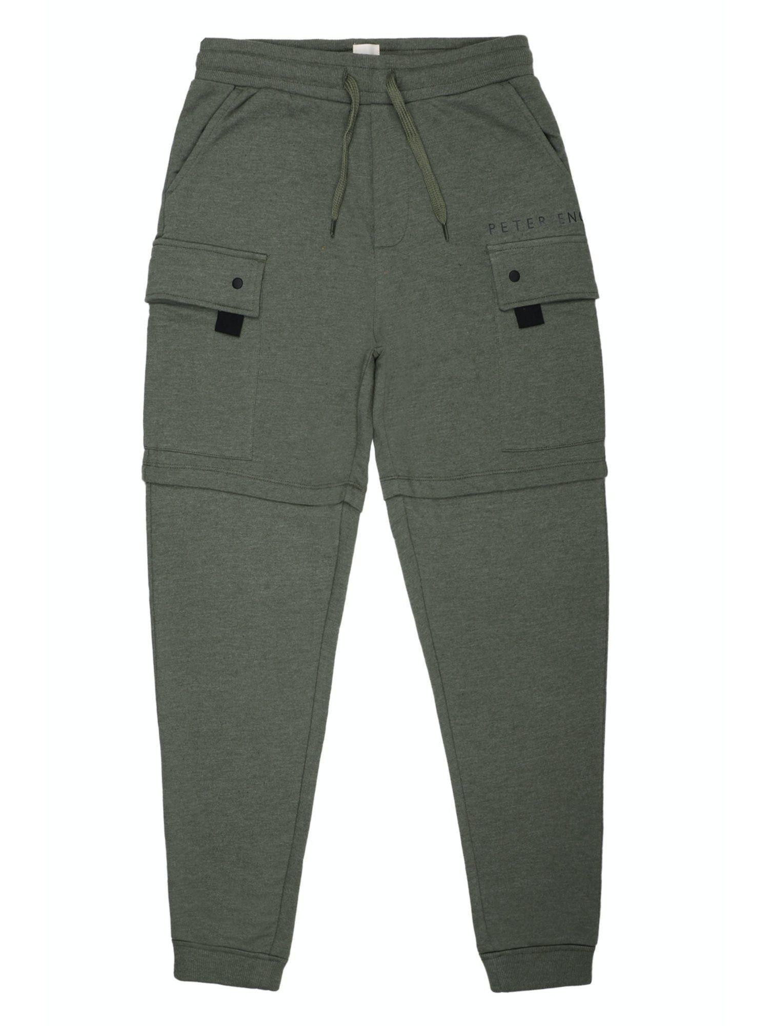 boys green jogger pants