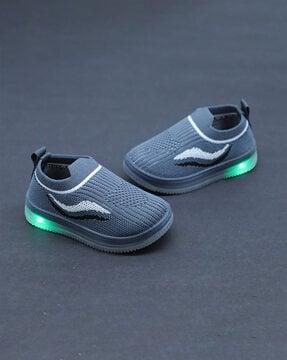 boys knitted slip-on shoes