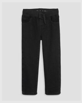 boys lightly washed straight fit jeans