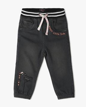 boys lightly washed wash straight fit jeans