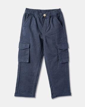 boys mid-rise straight fit cargo pants