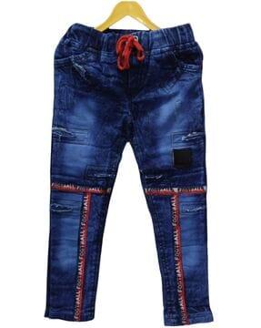 boys mid-wash regular fit jeans