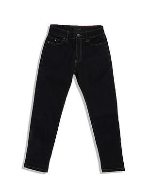 boys modern straight fit rinsed jeans