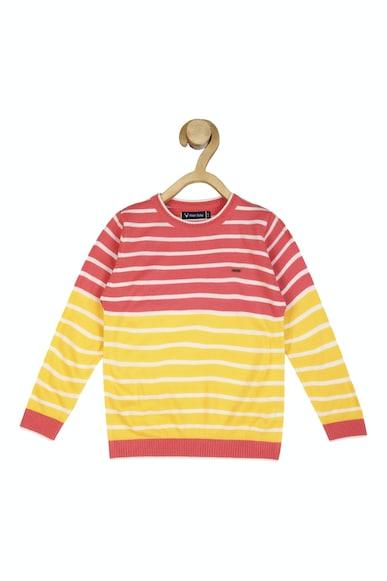 boys multi stripe regular fit sweater