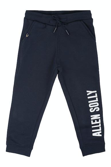 boys navy regular fit graphic print track pants