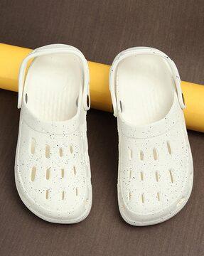 boys perforated slip-on clogs