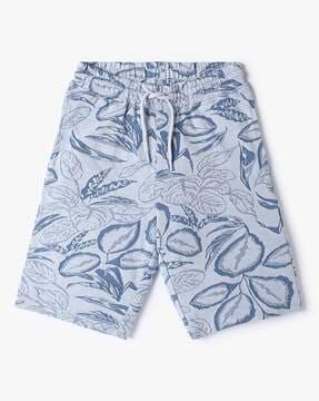 boys printed regular fit shorts