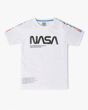 boys printed regular fit t-shirt