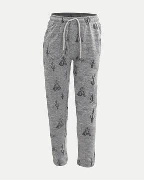 boys printed relaxed fit pants
