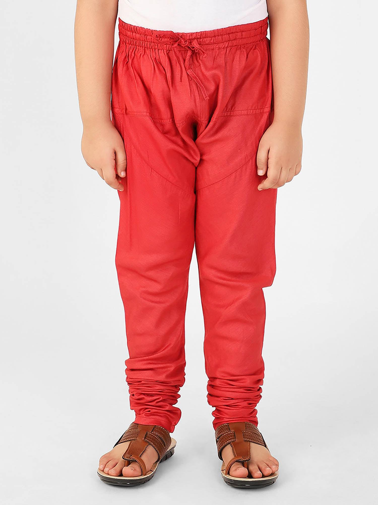 boys red pant